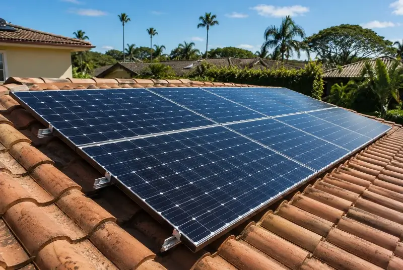 Installation de panneaux solaires à Rousset-les-Vignes